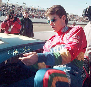 Jeff Gordon in his Wonder Boy days.